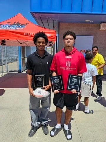 Xavier St. John and Trevor Taumoepeau
